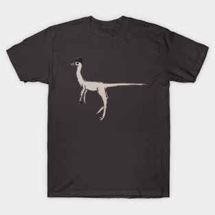 Gallimimus with a Hat T-Shirt